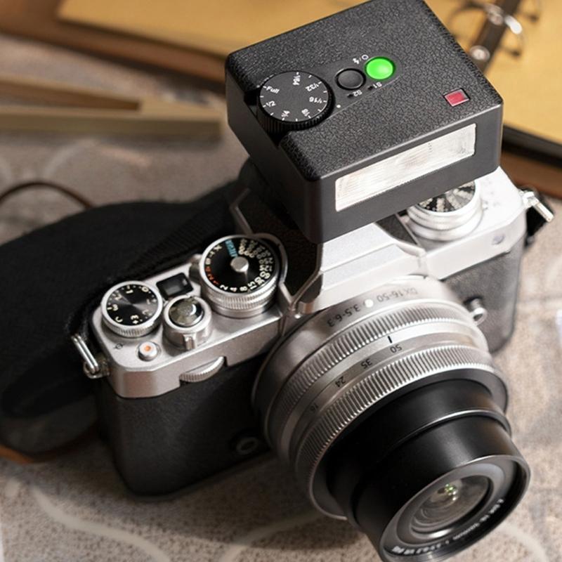 Vintaged Type Flashlight Retro Flash for iM30 Camera with Opticaled Control CCT6500K