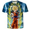 Japanese Anime Dragon Ball Z All Characters 3D Quick Dry T-Shirt For Men Women Kids Summer Sports Anime Tee Streetwear