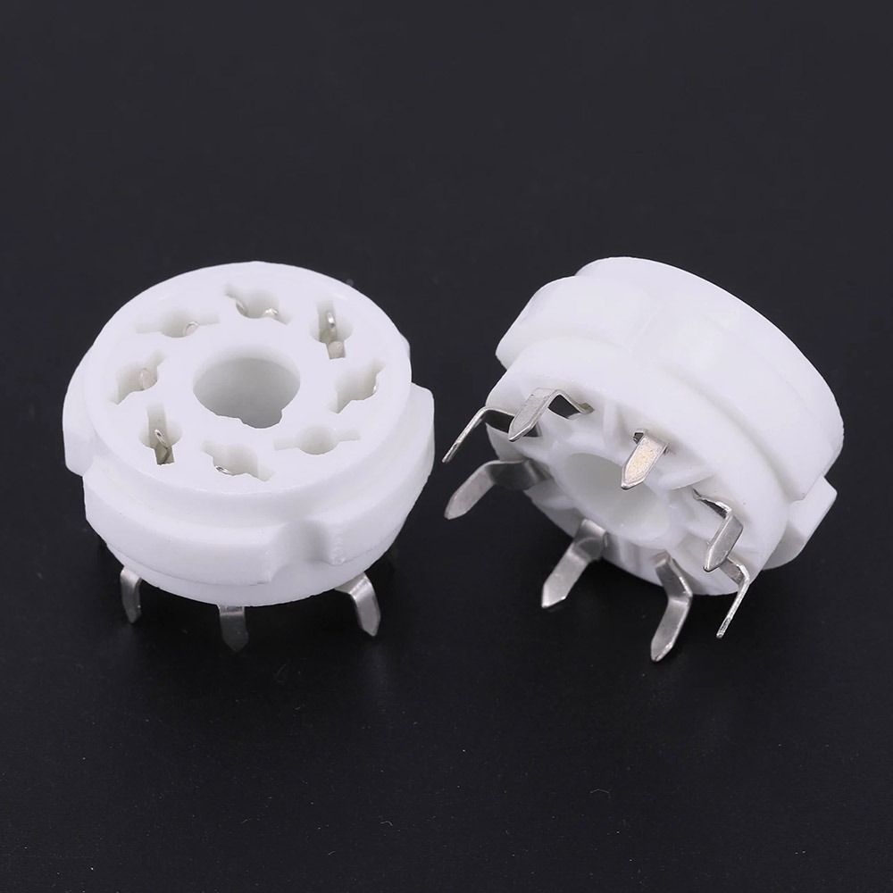 1Pcs 8Pin K8A Valve Base PCB Mount for EL34 KT88 6V6 6SL7 5AR4 6L6 6V6 6CA7 Vintage Audio Amplifier