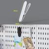 Miflame Punch-Free Pegboard Metal Clips
