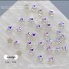 50 Pcs Nail Art Rhinestones: Irregular Shapes, Small Size, Starfish & Pentagram Mix