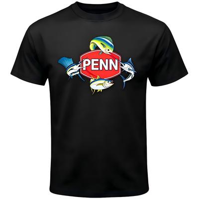 PENN Zoutwatervis Logo Vis T-shirt