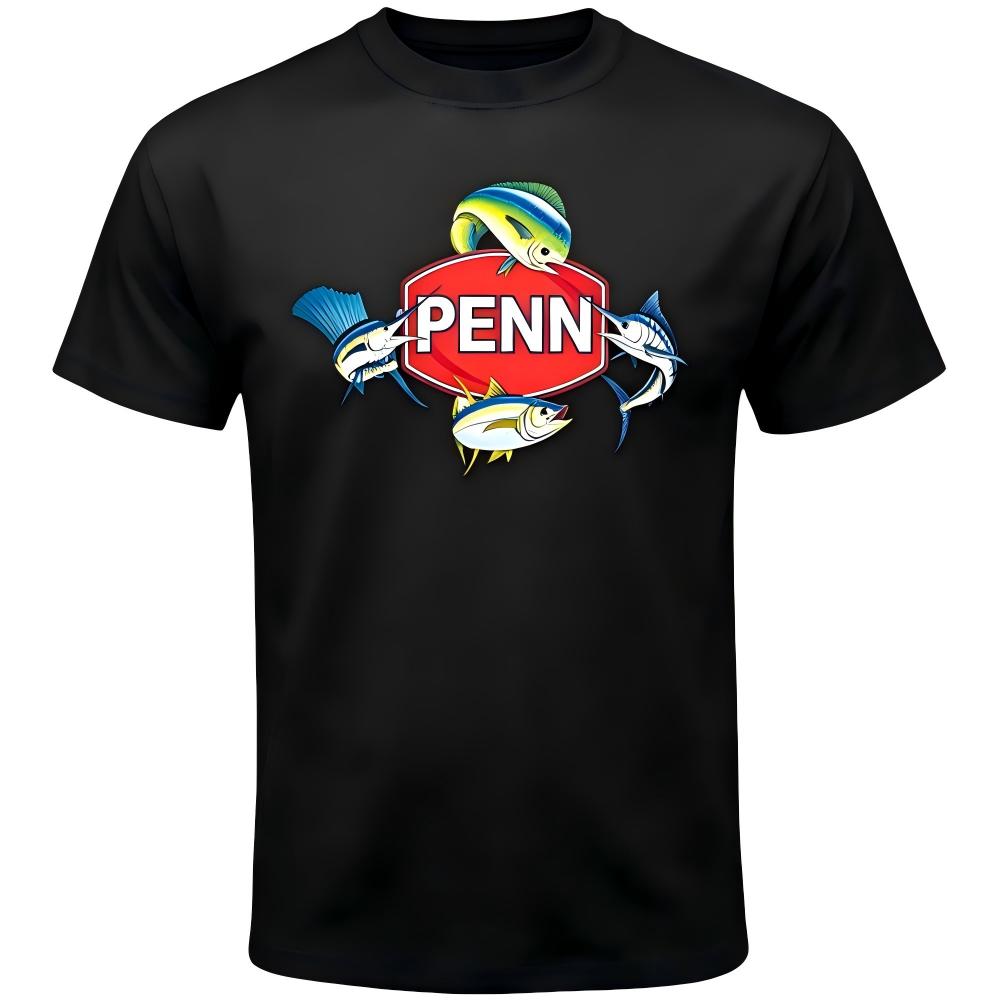 PENN Salzwasserfisch Logo Angel-T-Shirt