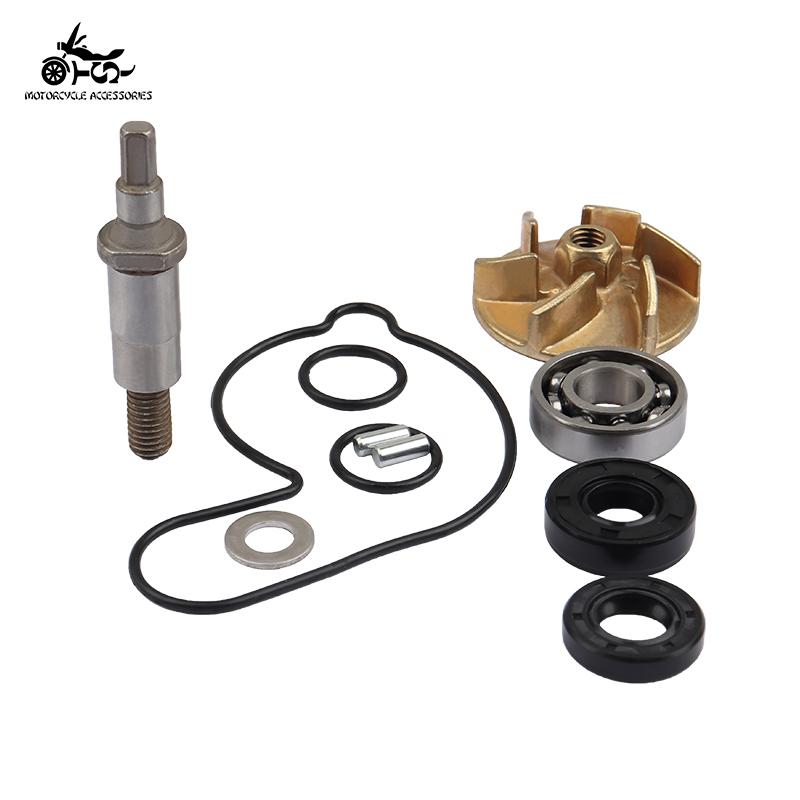 SJ Motorcycle Water Pump Gasket Seal Repair Kit For Yamaha YFZ450 YFZ450R YFZ450X YFZ450V 2004-13 Cooling System Leak Prevention