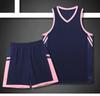 Unisex Basketball Uniform Set: Jerseys for Students, Team Vests, Youth Sports Training Kits with Custom Printing
