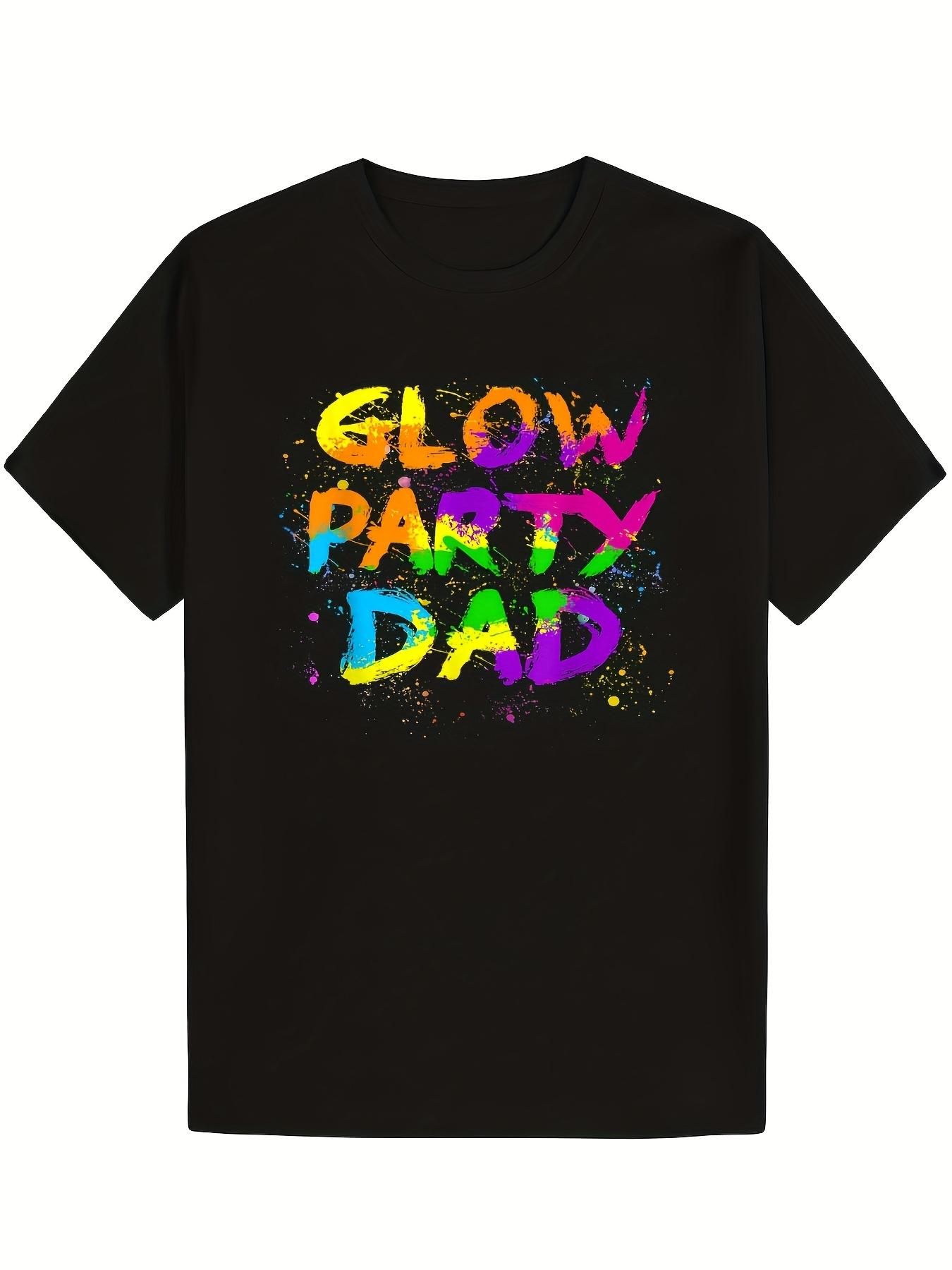 

Long Sleeve T-Shirt y2k Glow Party Dad 80s XL
