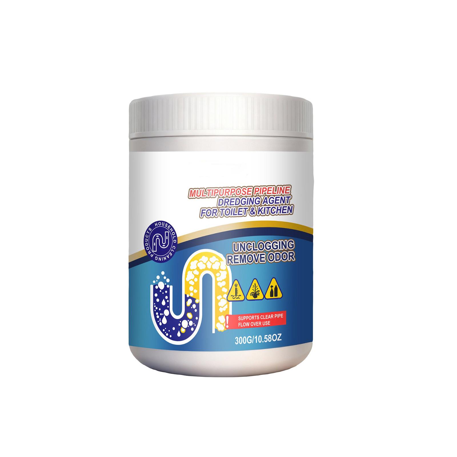 

Multi Purpose Unclogging Agent For Kitchen And Bathroom Sewage, Hair Oil Stains And Blockages, Household Unclogging Agent One Size