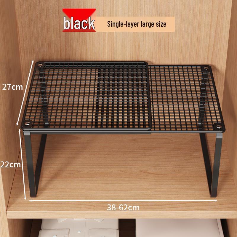 Retractable Wardrobe Storage Rack for Underwear and Cabinet Organization
