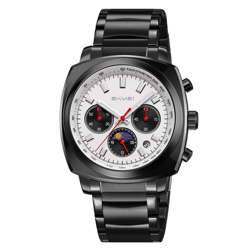 SKMEI Multifunctional Casual and Fashion Quartz Watch for Men Waterproof Chronograph Wrist Watch Male Watches