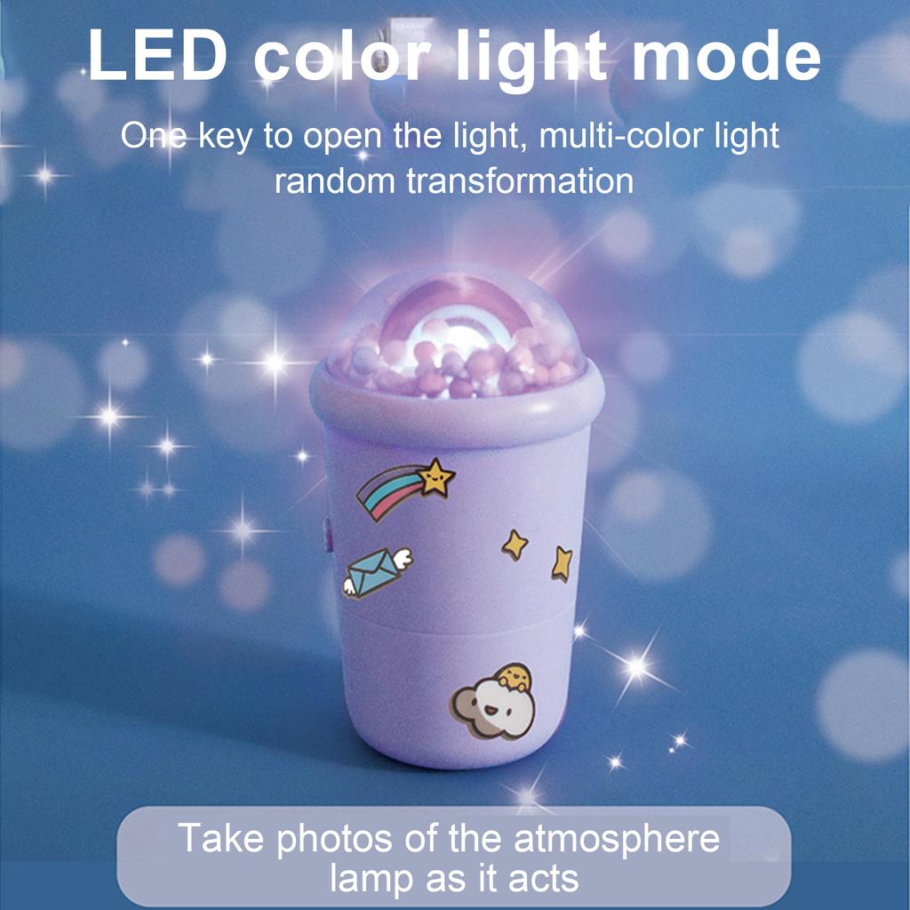 Portable Mini USB Handheld Fan 300mAh Quiet High Wind Cartoon Design