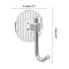 Acrylic Tranparent Multifunction Wall Hook Key Cloth Organizer Hanger Bathroom Robe Towel Rack Kitchen Hardware Hooks