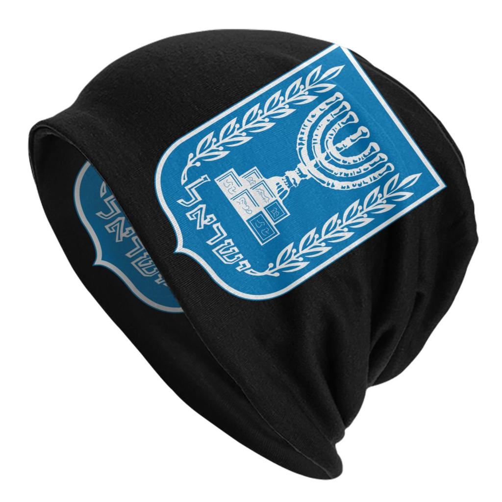 Cappello a Cuffia Personalizzato Stella di David Bandiera di Israele Cappelli a Maglia Unisex Donna Moda Unisex Adulto Orgoglio Israeliano Berretti Invernali Caldi Cappello