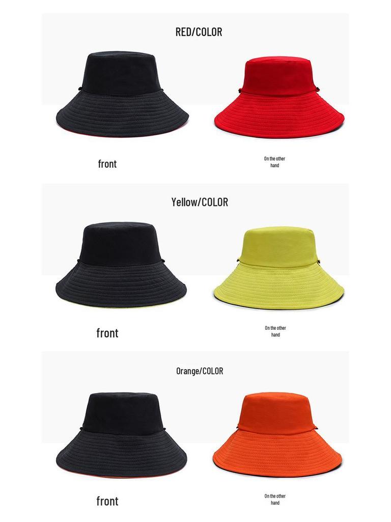 Women's Summer Fisherman Sun Hat with Large Brim and UV Protection, Customizable Logo, Printed Design.