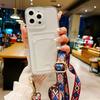 Vintage Strap Case For Xiaomi Redmi Note 15 Pro Plus 14 15C 14C A5 Mi 15T 14T 13T Crossbody Lanyard Wallet Crystal Clear Cover