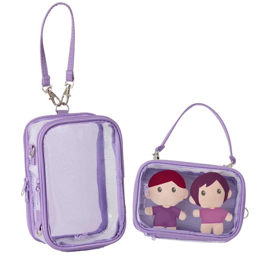 Reimei Fujii Plush Toy Pouch KP1434V Supporters Purple