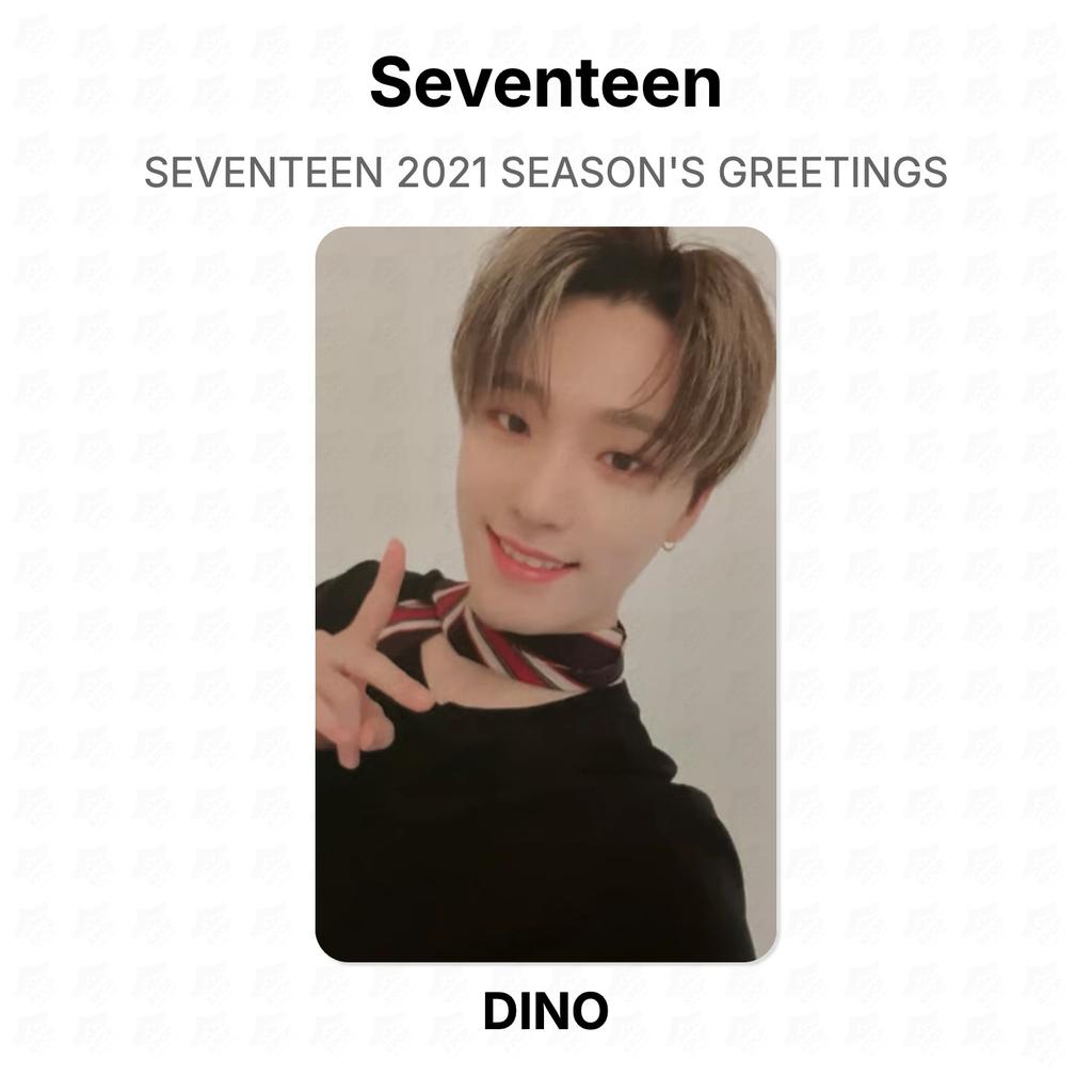 Seventeen SAISONGRÜSSE 2021 Offizielle Fotokarte