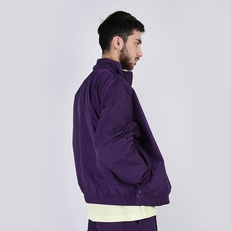 Nike NRG Track Stand-Collar Logo Jacket Men Outerwear Purple CD6543-525