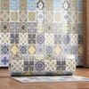 Gold-Plated Marble-Style Waterproof Wall Stickers for TV Backgrounds