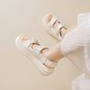 Augustine sandals women's 2025 new summer wear platform Velcro French with skirt sports beach shoes