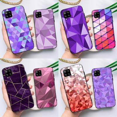 Geometric Abstract Crystal Case For Samsung Galaxy A54 A34 A52 A32 A22 A12 A13 A14 A23 A33 A53 A73 A51 A71 Cover