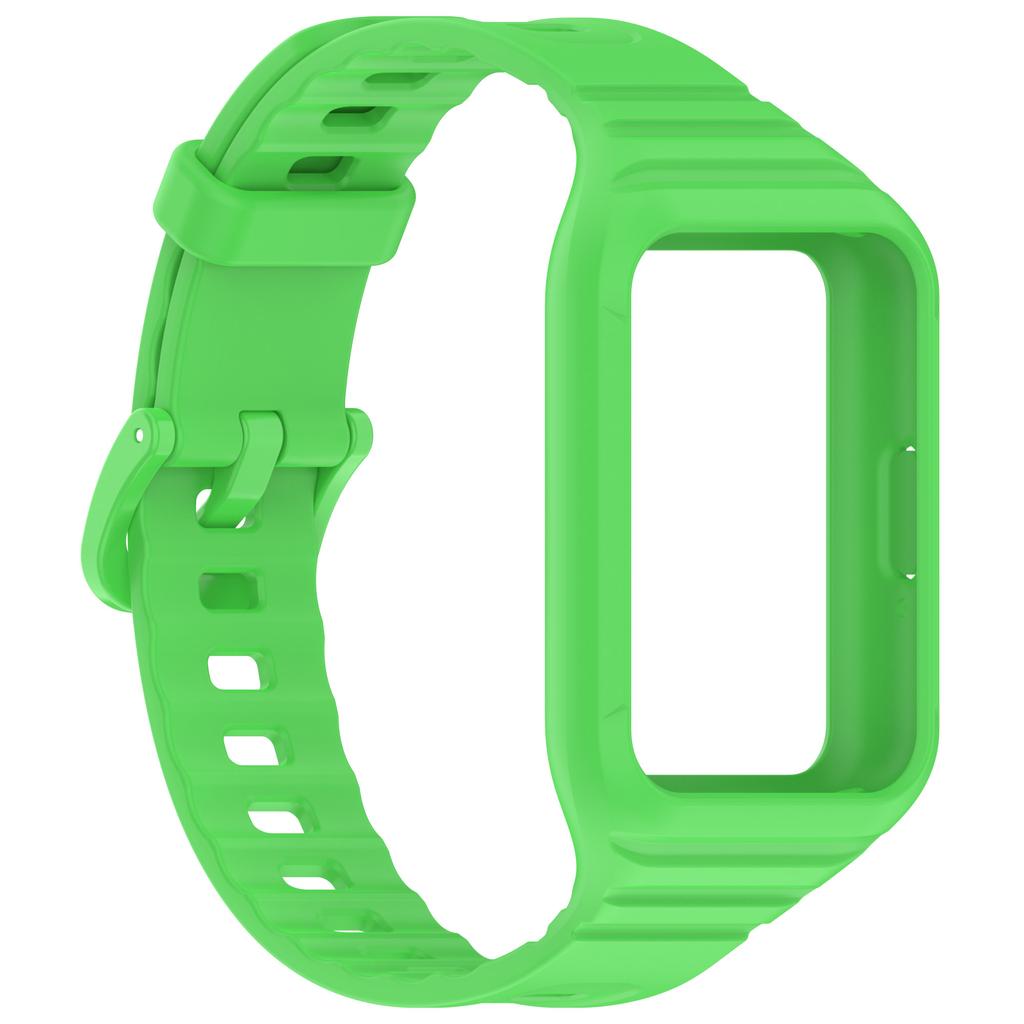 Integrated strap For Samsung Galaxy Fit 3 SM-R390 Watchband Durable Silicone Sport Not Seperated Adjustable Wristband Accessori