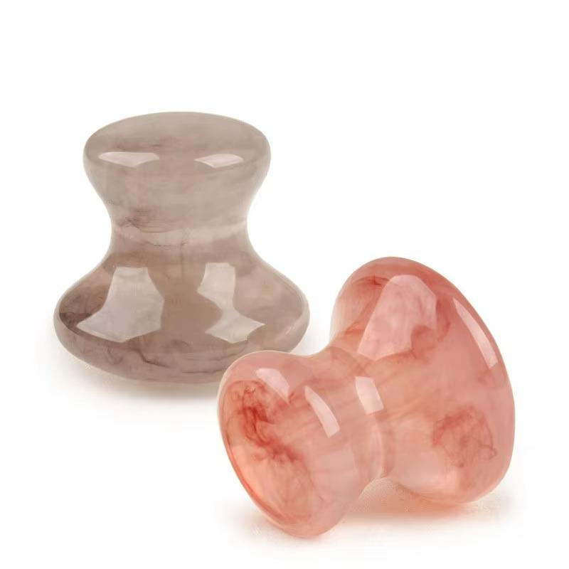 Mushroom Head Gua Sha Tool | Acupressure Face & Body Massager | For Home SPA & Beauty Care | Relaxation & Skin Rejuvenation