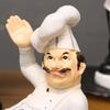 Chef Model Decoration Home Living Room Cake Shop Cafe Table Decoration