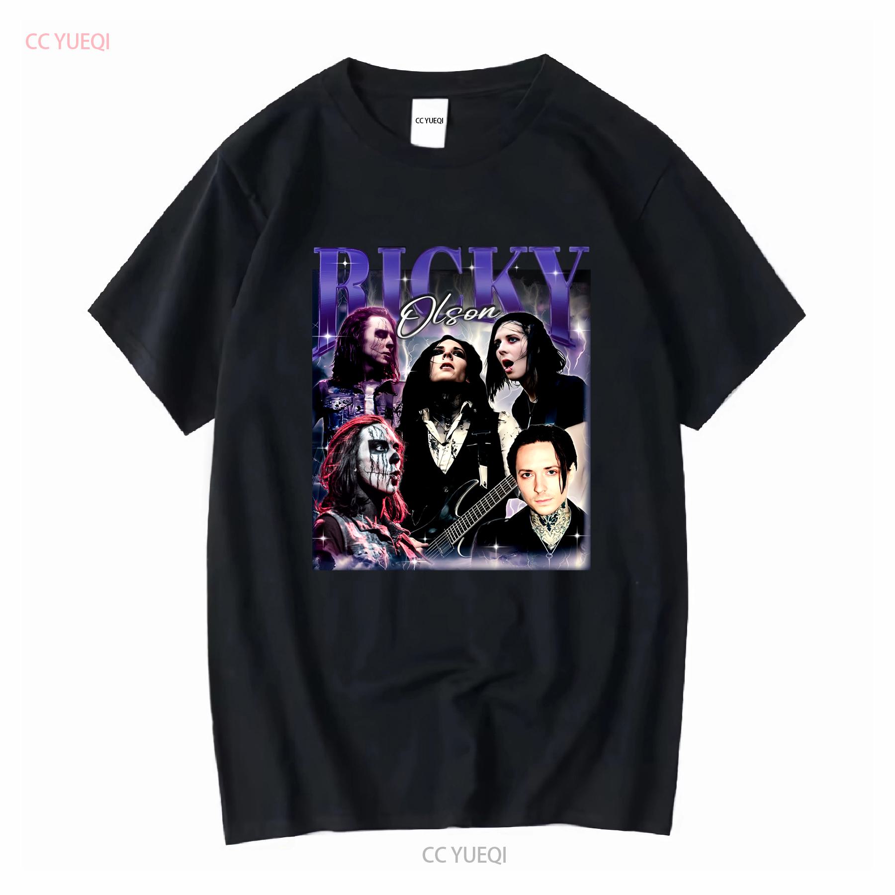 

Limited Ricky Olson Vintage T Shirt Motionless Fan Homage Retro 90s long or short sleeves vintage Washed fashion Comfortable 4XL