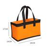 Reusable Folding Insulated Ice Cooler Bag Portable Thermal Tote for Outdoor Picnic Lunch Beer Delivery Camping Travel