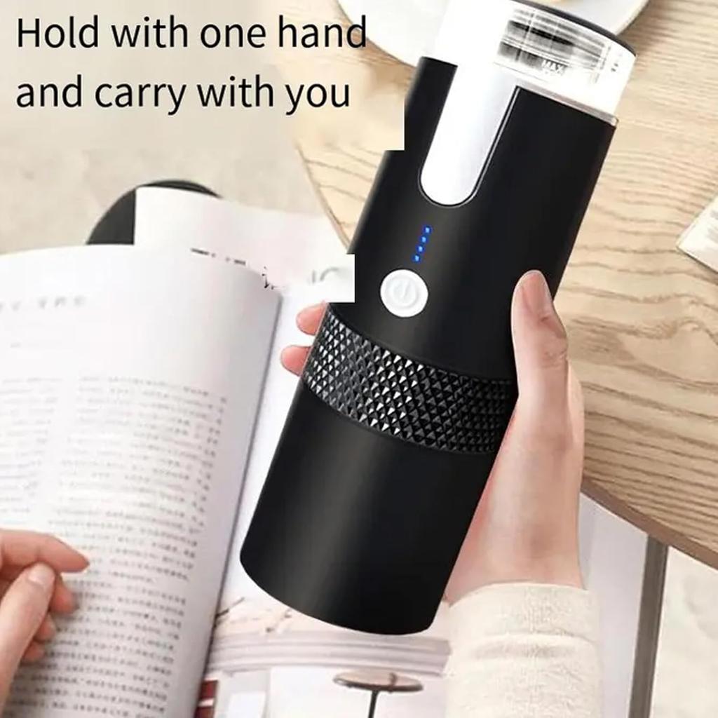 Mini Portable Electric Espresso Coffee Machines Rechargeable Wireless Fully Automatic Handheld Capsule Coffee Machine