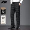 JOW Men's Straight-Leg Duck Down Insulated Pants