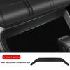 For Tesla Model Y Model 3 Highland Rear Seat Lower Protective Mat Leather Full Surround Seat Anti-Dirty Kick Pad Car Accessories