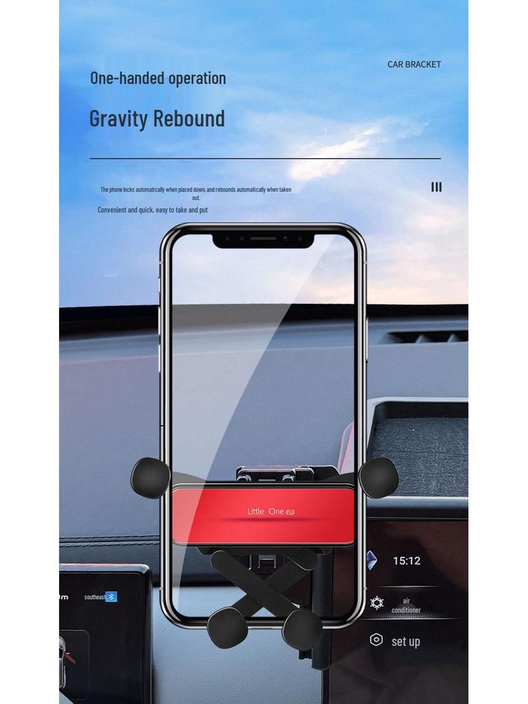 Car Mount & Storage Box for 2025 Equation Leopard Titanium 3 Special Screen Model