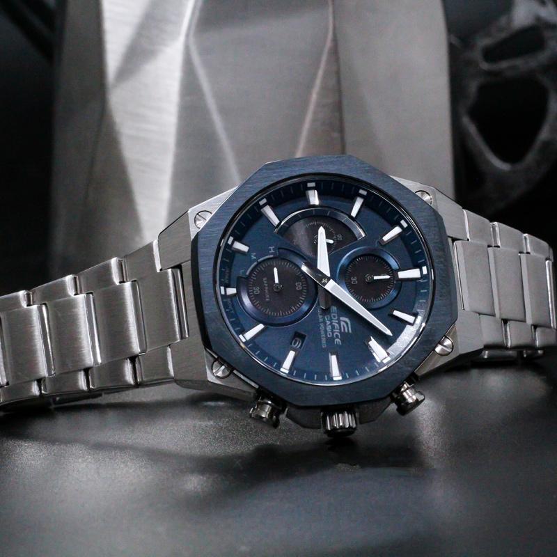 Casio Men EDIFICE Silver Watch EFS-S570YD-1A EFS-S570YD-1A