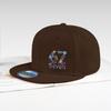 Cool Laser-Printed “67” Digital Print Hip-Hop Flat-Brim Cap – Adjustable Hip-Hop Outdoor Casual Unisex Baseball Cap