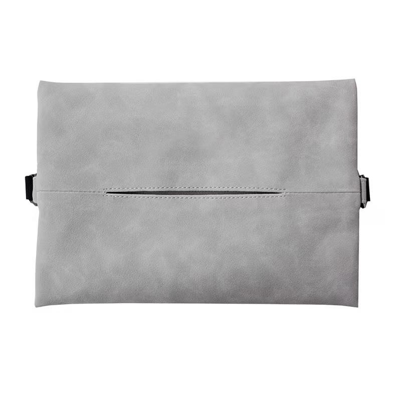 Universal Suede Car Tissue Box Cover Sun Visor Chair Back Hanging Type Car Tissue Box Armrest Box Towel Tissue Storage