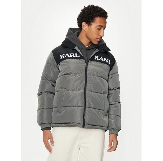 

Пуховик Karl Kani Retro Essential 60760013 серый Regular Fit S