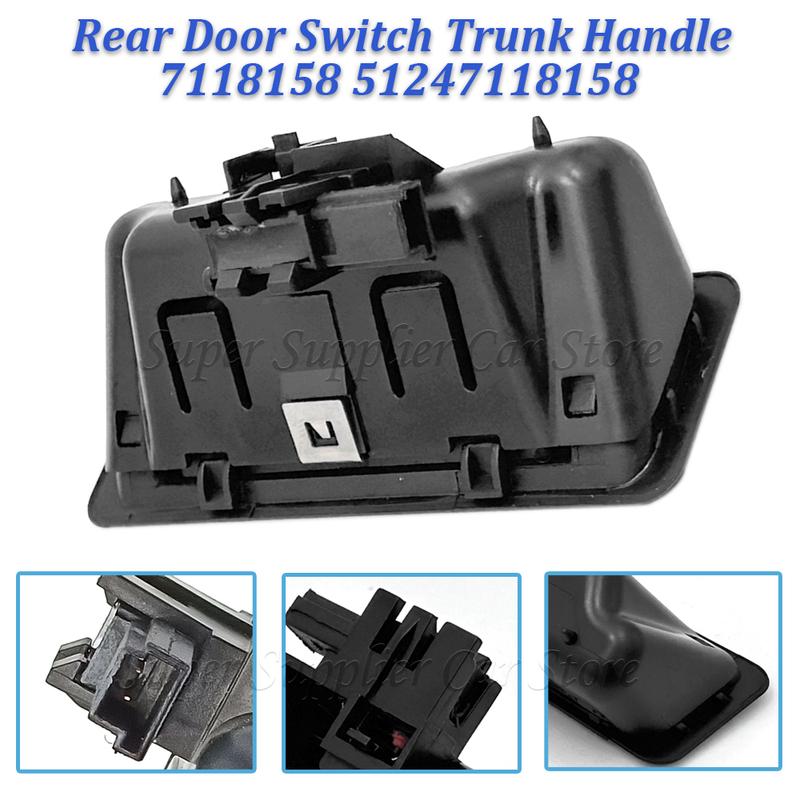 For BMW 2003-2013 E88 E71 E72 E84 E60 E61 E90 E91 E92 E93 E70 Car Boot Handle Trunk Control Release Switch 7118158 51247118158