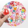 50Pc Holiday Balloons Stickers Skateboard Stickers Extreme Sports Stickers Trolley Case Guitar Mug Notebook Trend Stickers