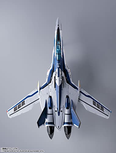 TAMASHII NATIONS DX Chogokin Macross F VF-25 Messiah Valkyrie WORLDWIDE Anniv. Approximately 340mm ABS & Diecast & PVC Painted Movable Figure