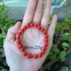 Authentic 8mm Red Cinnabar Pixiu Zodiac Bracelet for Men & Women
