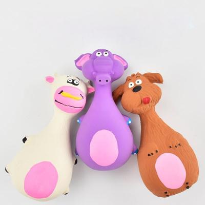 Squeaky Dog Toys Dogs Rubber Toys Creative Interavtive Pet Supplies Latex Pet Chewing Bite Resistant Toys for Small Dog Supplies