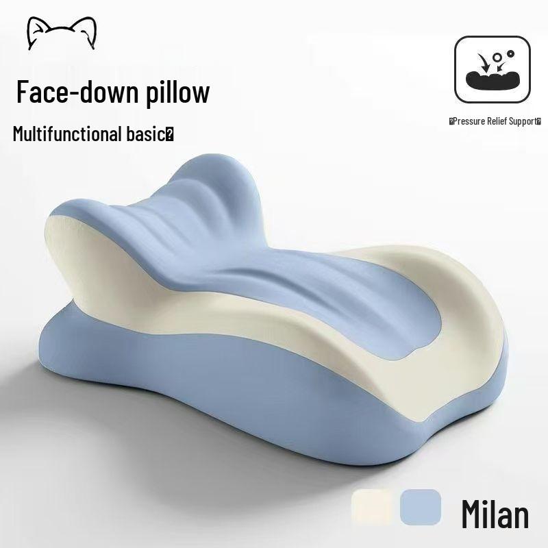 Multifunktionale Bauchschlaf-Kissen für Seiten- und Bauchschläfer - Ideal zum Spielen, Lesen und für Komfort am Bett