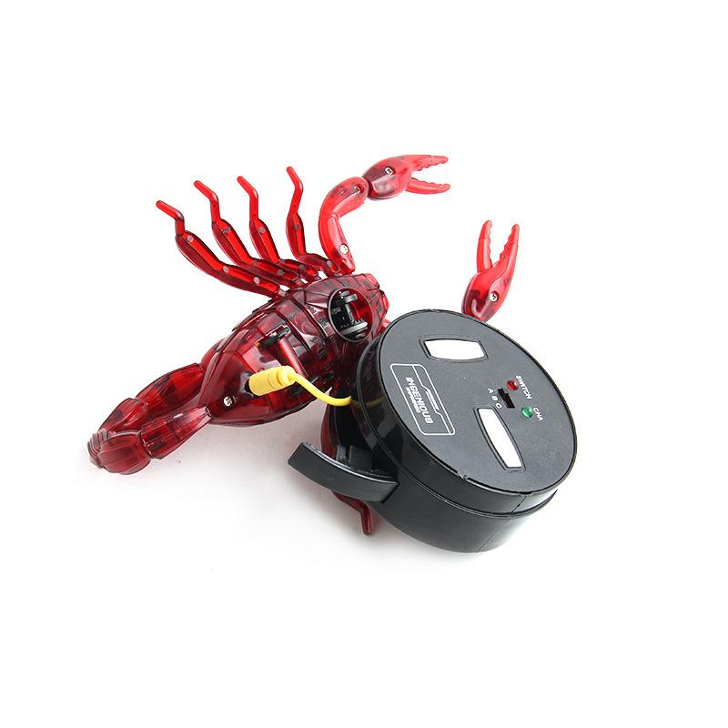 English Version Of Electric Remote Control Toy Infrared Remote Control Scorpion, Novelty Insect Simulation Trick Crawling