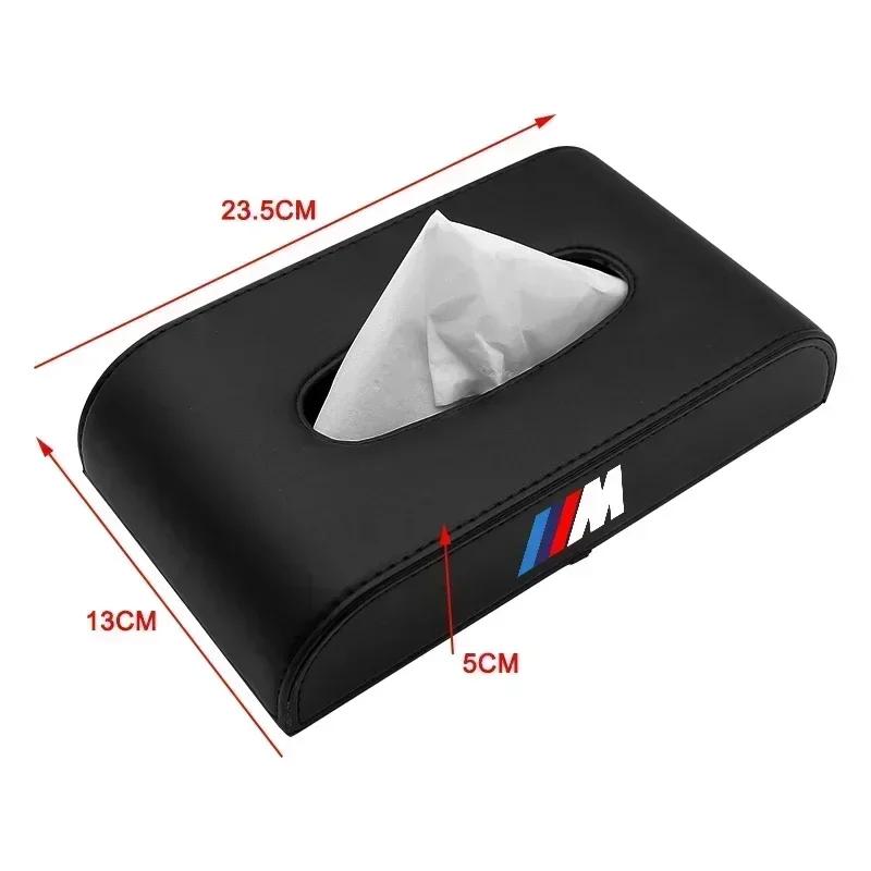 X5 X7 For BMW Car Tissue Box Holder Armrest Box Storage Case Accessorie For BMW M M3 M4 M5 X1 X3 X5 X6 X7 F10 F20 F22 F30 G20 G3