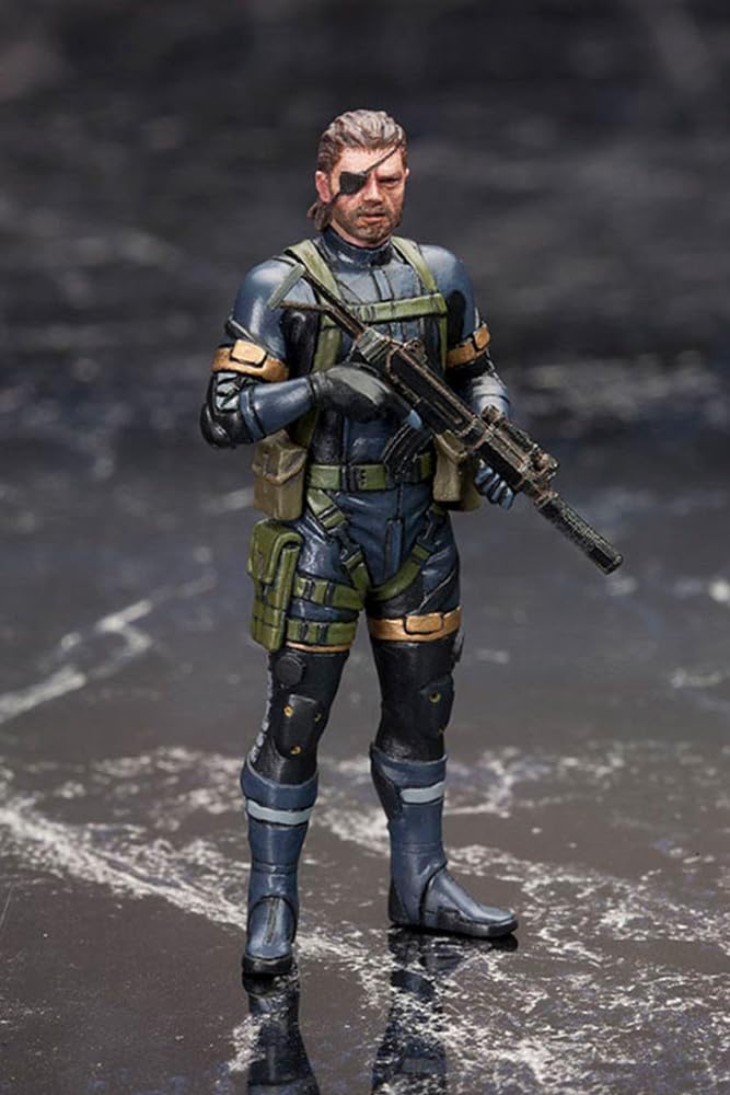 Kotobukiya Metal Gear Solid V Ground Zeroes Scale Plastic Model Approximately 50mm Tall Set, 1/35 Kit,