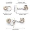 Crown Close Neckline Decorative Brooch Triangle Flower Anti-light Brooch  Skirts
