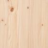 Garden Planter Natural 40 X 40 X 70 Cm Solid Pine Wood