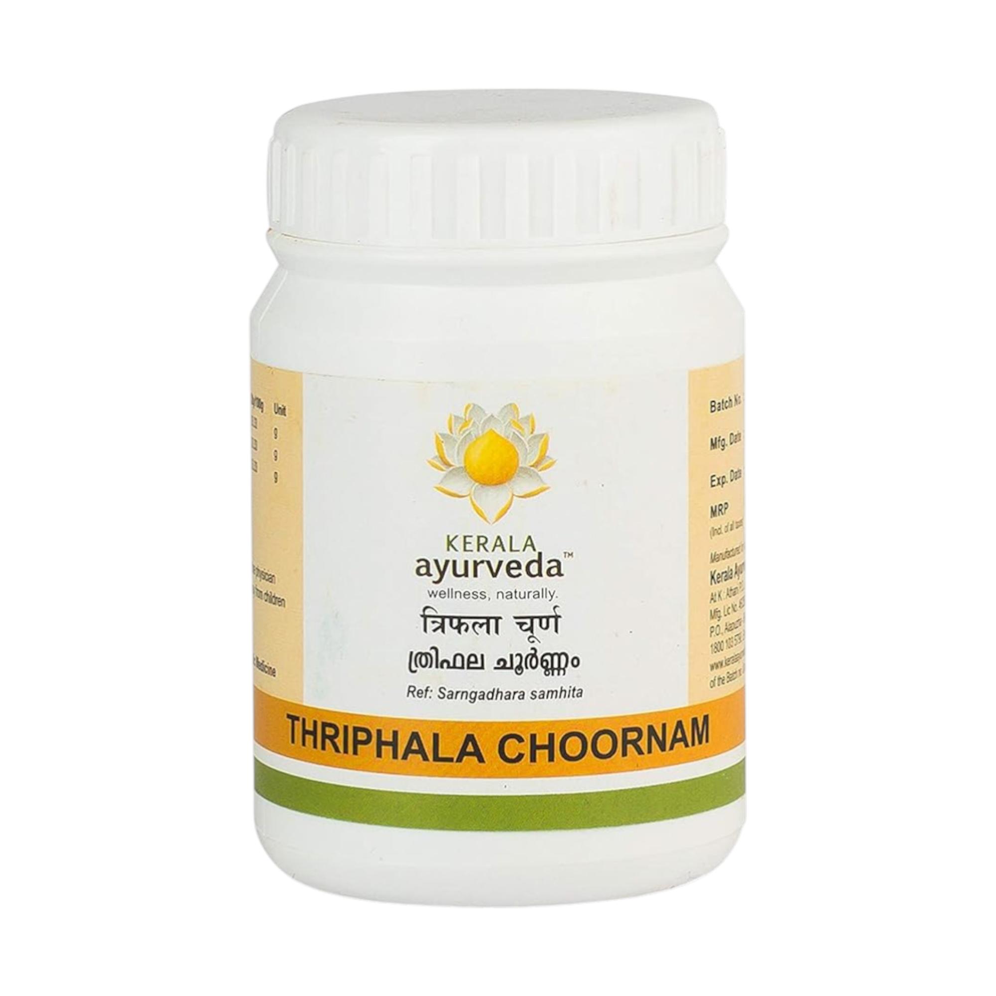 

Kerala Ayurveda Triphala Choornam 50g Pack | Digestive Wellness Powder for Gut Health & Constipation Relief