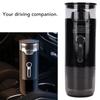 Travel Coffee Maker for Camping Car Coffee Maker Cordless Heating Automatic Coffee Machine Compatible with Ground Coffee Capsule for Hiking Office